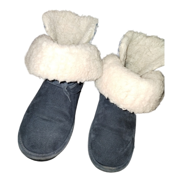 Navy blue Bearpaw boots size 8 - Picture 8 of 13